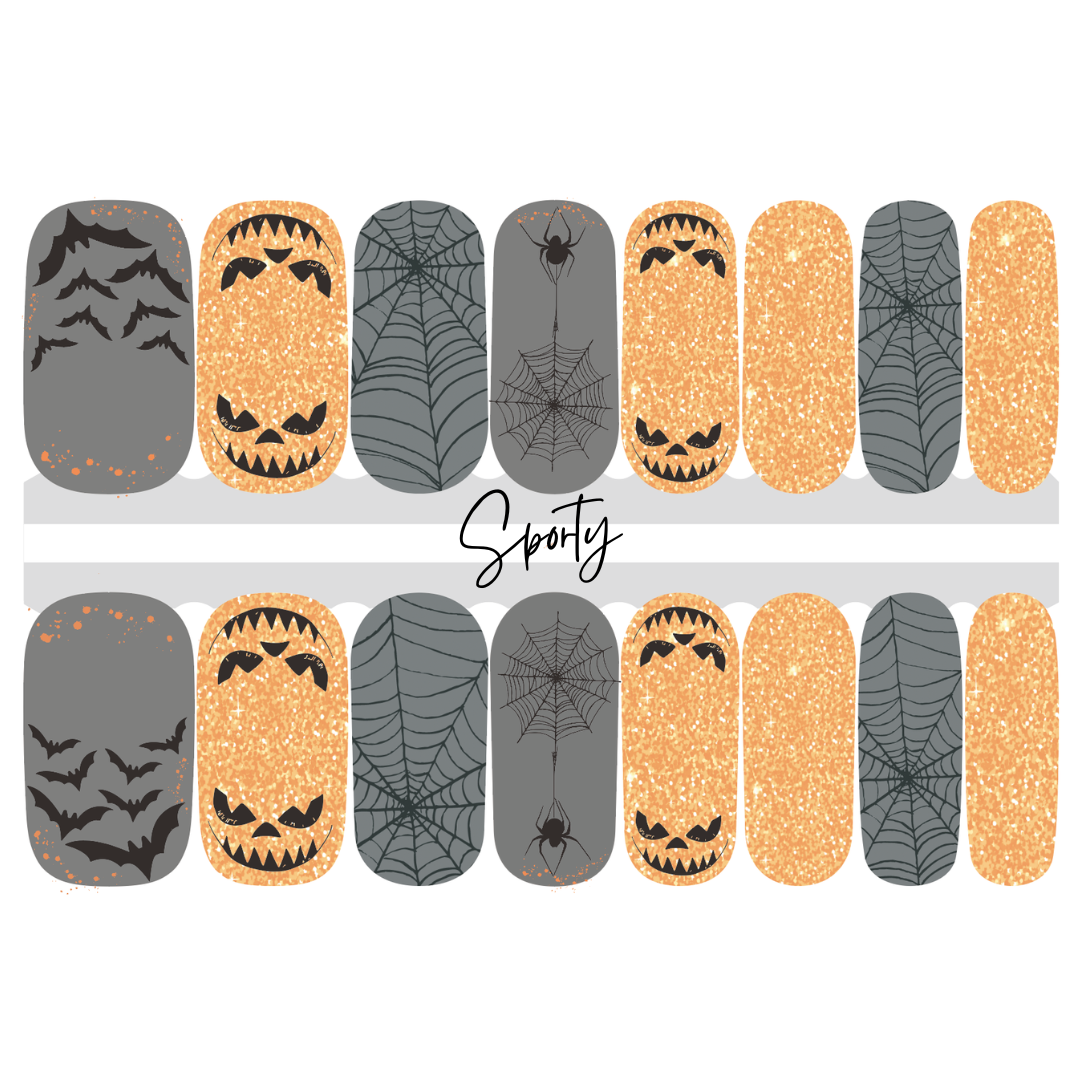 Halloween Spooks Nail Stickers | Nail Stickers for Nail Art | Halloween Nails