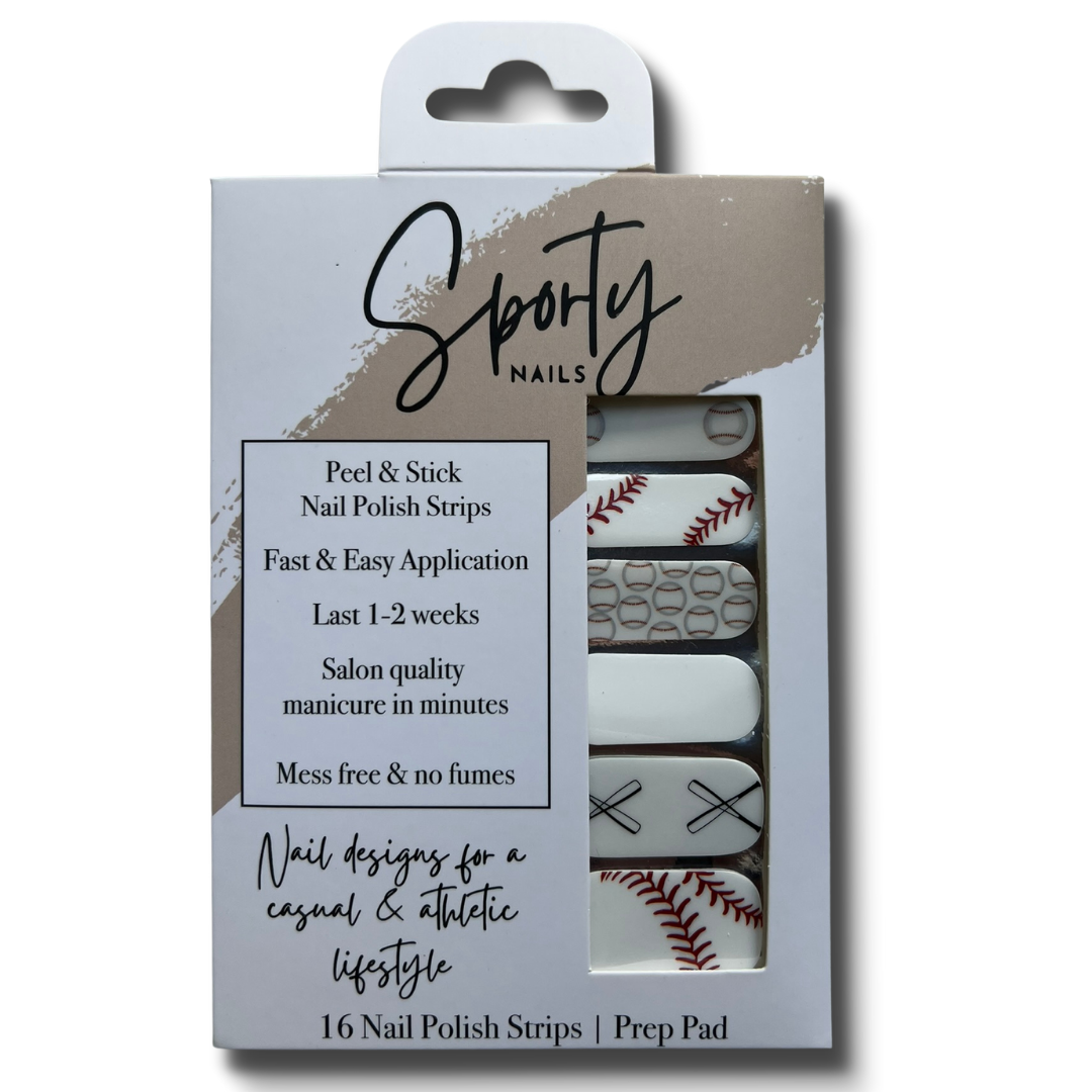 gifts for baseball fans.  baseball apparel accessories.  baseball nail designs.  nail designs for baseball fans. 
